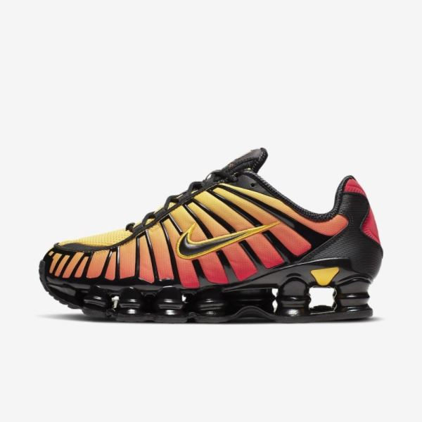 Nike Shox TL | Black / Amarillo / University Red / Black