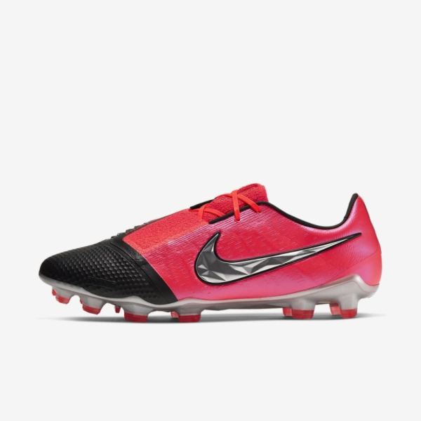 Nike Phantom Venom Elite FG | Laser Crimson / Black / Metallic Silver