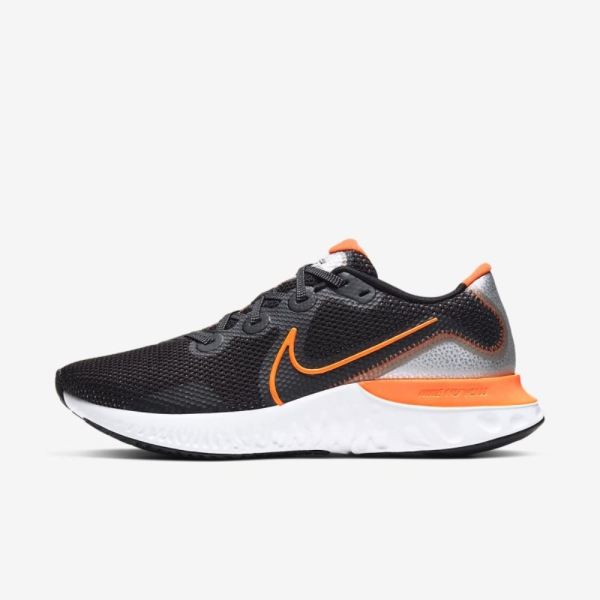 Nike Renew Run | Black / Particle Grey / Mystic Dates / Total Orange