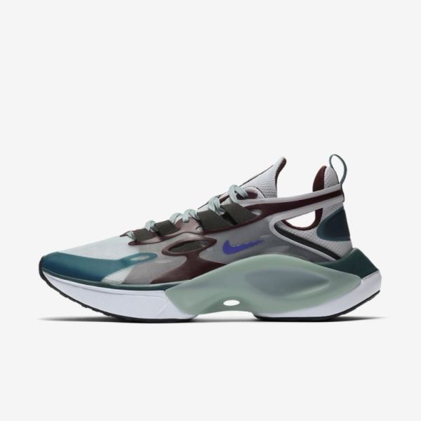 Nike Signal D/MS/X | Pure Platinum / Night Maroon / Ocean Cube / Rush Violet - Click Image to Close