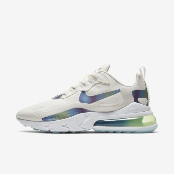 Nike Air Max 270 React | Summit White / Platinum Tint / White / Multi-Colour