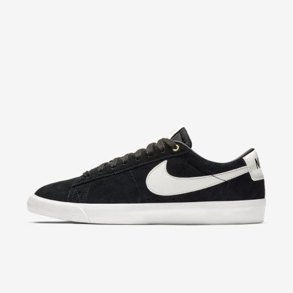 Nike SB Blazer Low GT | Black / Sail - Click Image to Close