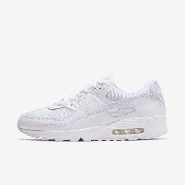 Nike Air Max 90 | White / White / Wolf Grey / White