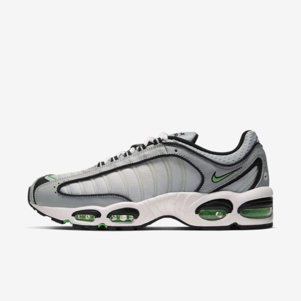 Nike Air Max Tailwind IV | Wolf Grey / White / Black / Green Spark