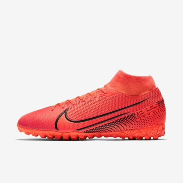 Nike Mercurial Superfly 7 Academy TF | Laser Crimson / Laser Crimson / Black - Click Image to Close