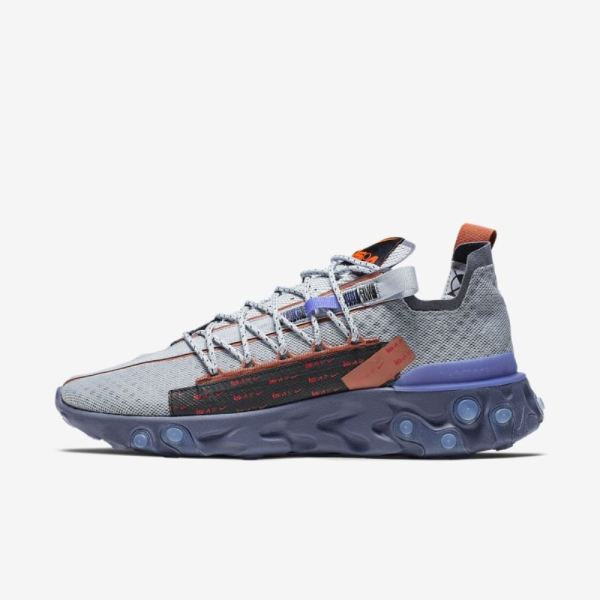 Nike iSPA React | Wolf Grey / Dusty Peach / Sapphire - Click Image to Close