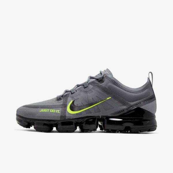 Nike Air VaporMax 2019 DRT | Cool Grey / Volt / Electric Green / Black - Click Image to Close