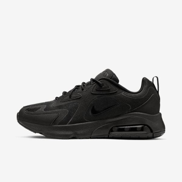 Nike Air Max 200 | Black / Black - Click Image to Close