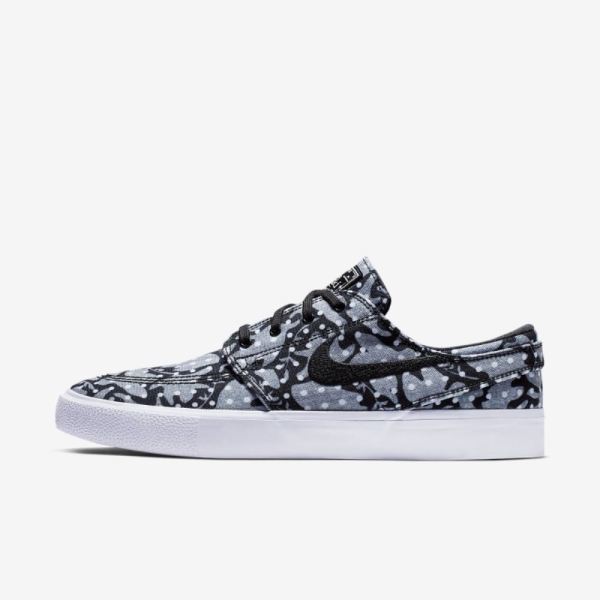 Nike SB Zoom Stefan Janoski Canvas RM | Black / Vast Grey / Gum Light Brown / White - Click Image to Close