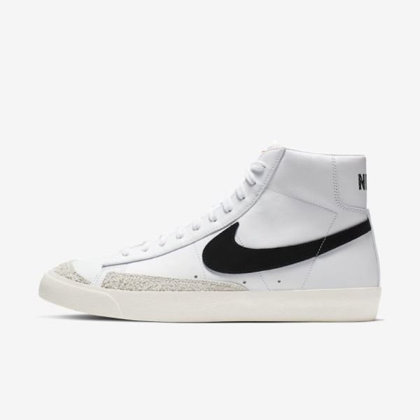 Nike Blazer Mid '77 Vintage | White / Black - Click Image to Close