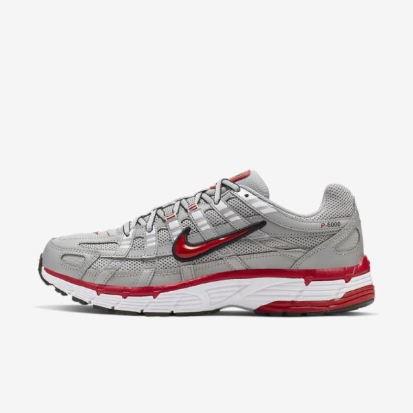 Nike P-6000 | Football Grey / University Red / Black / Football Grey