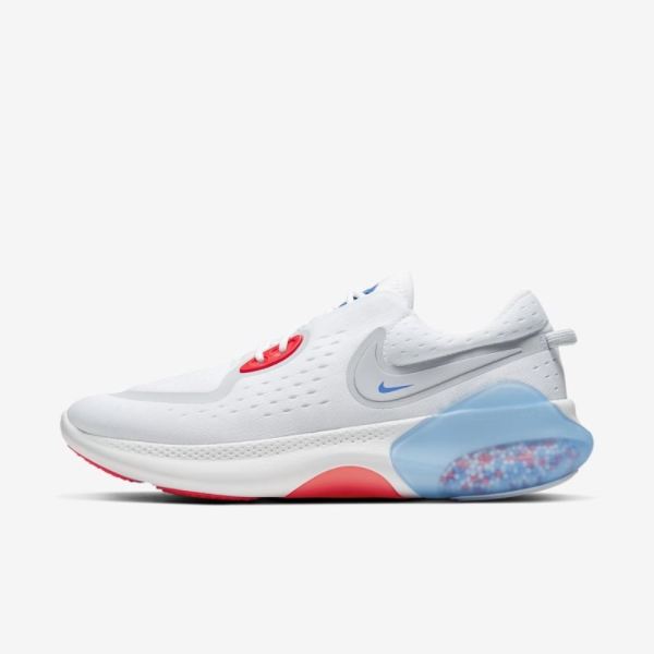 Nike Joyride Dual Run | White / Black / Flash Crimson / Sky Grey