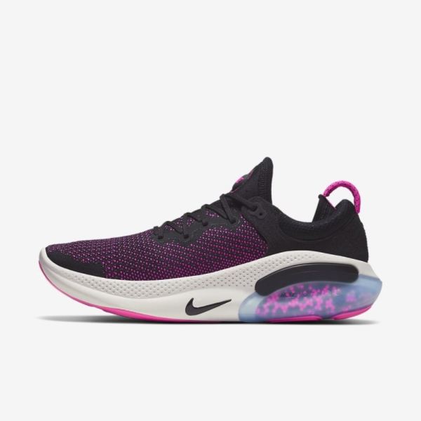 Nike Joyride Run Flyknit | Black / Anthracite / Pink Blast / Black