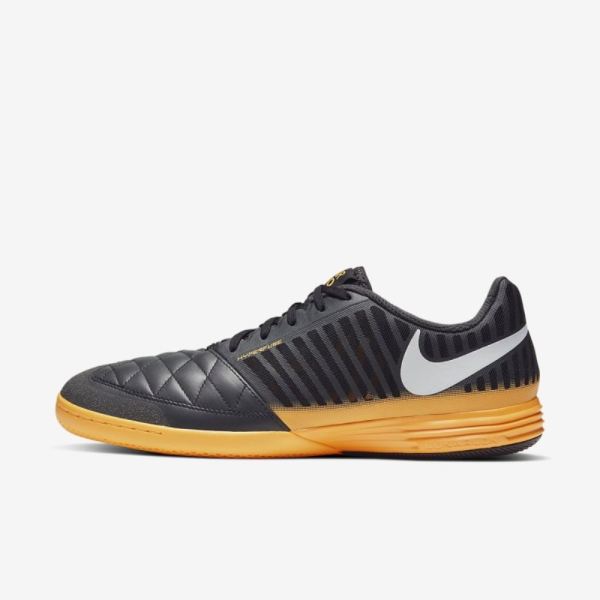 Nike Lunar Gato II IC | Dark Smoke Grey / Laser Orange / Black / White - Click Image to Close