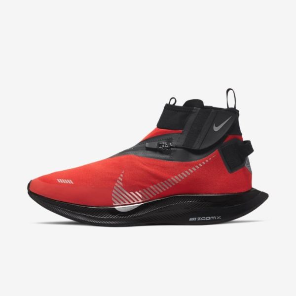 Nike Zoom Pegasus Turbo Shield | Habanero Red / Black / Metallic Silver