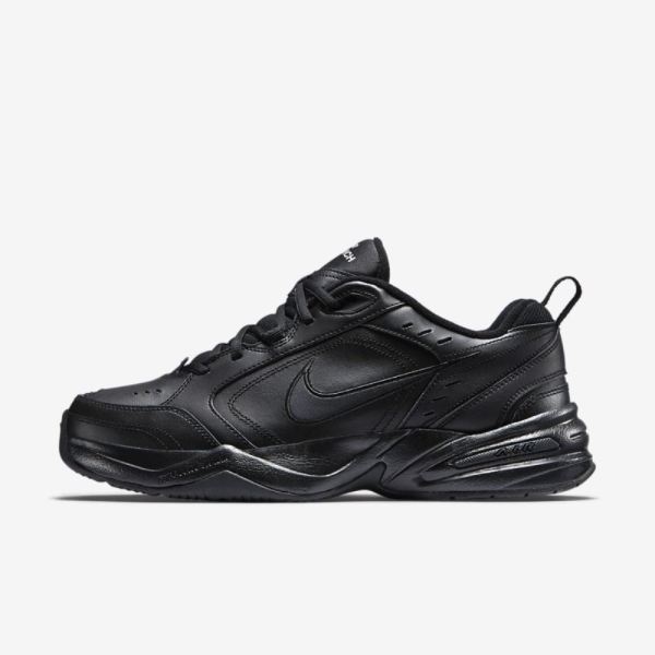 Nike Air Monarch IV | Black / Black - Click Image to Close