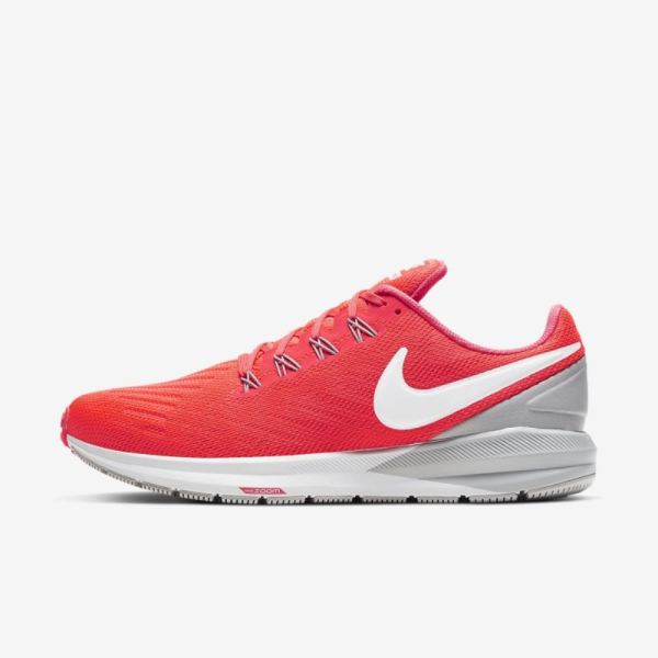 Nike Air Zoom Structure 22 | Laser Crimson / Light Smoke Grey / Photon Dust / White