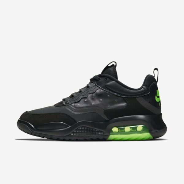 Jordan Max 200 | Black / Black / Electric Green - Click Image to Close