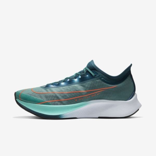 Nike Zoom Fly 3 Premium | Neptune Green / Midnight Turquoise / Aurora / Hyper Crimson - Click Image to Close