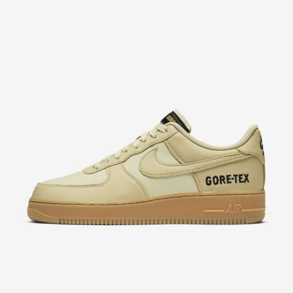 Nike Air Force 1 GORE-TEX | Team Gold / Gold / Black / Khaki - Click Image to Close