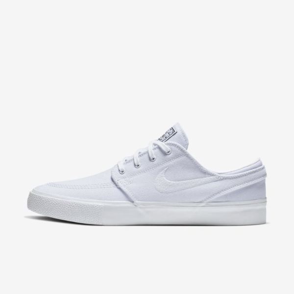 Nike SB Zoom Stefan Janoski Canvas RM | White / Gum Light Brown / Black / White - Click Image to Close