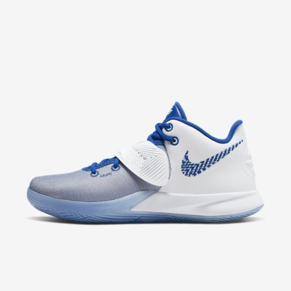 Kyrie Flytrap 3 | White / Pure Platinum / Varsity Royal - Click Image to Close