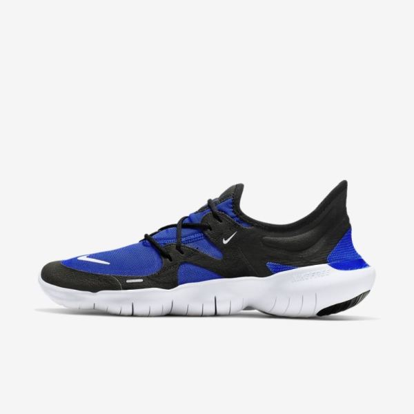 Nike Free RN 5.0 | Racer Blue / White / Black - Click Image to Close