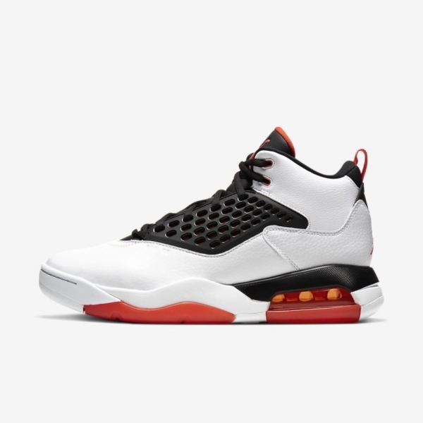 Jordan Maxin 200 | White / Black / Team Orange