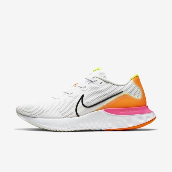 Nike Renew Run | White / Platinum Tint / Pink Blast / Black