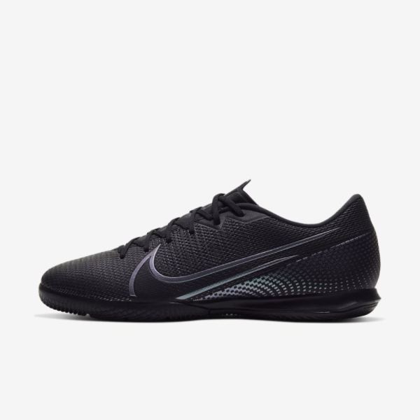 Nike Mercurial Vapor 13 Academy IC | Black / Black - Click Image to Close