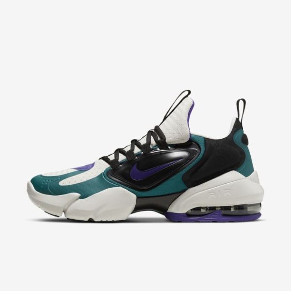 Nike Air Max Alpha Savage | Light Bone / Geode Teal / Voltage Purple / Black - Click Image to Close