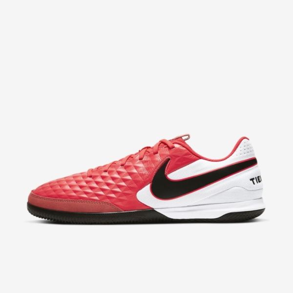 Nike Tiempo Legend 8 Academy IC | Laser Crimson / White / Black - Click Image to Close