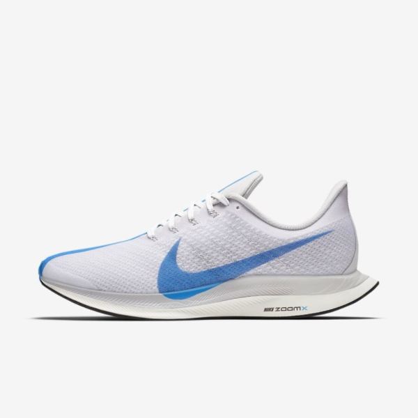 Nike Zoom Pegasus 35 Turbo | Sail / Light Bone / Blue Void / Blue Hero - Click Image to Close