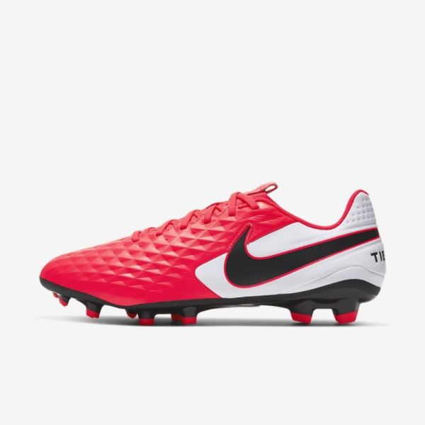 Nike Tiempo Legend 8 Academy MG | Laser Crimson / White / Black - Click Image to Close