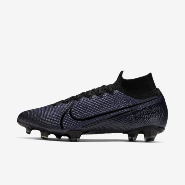 Nike Mercurial Superfly 7 Elite FG | Black / Black - Click Image to Close