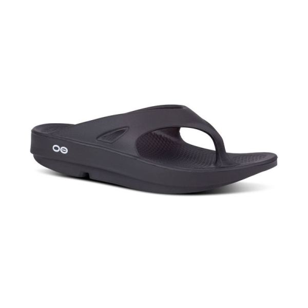 OOFOS SHOES WOMEN'S OORIGINAL SANDAL - BLACK