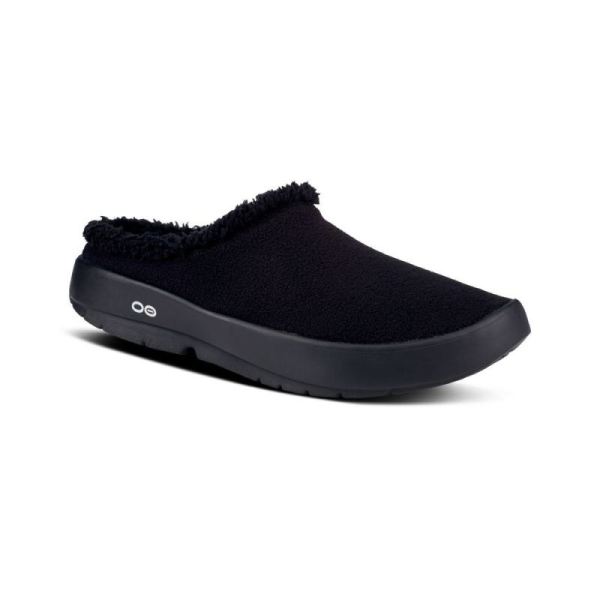 OOFOS SHOES MEN'S OOCOOZIE MULE - BLACK