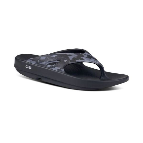 OOFOS SHOES MEN'S OORIGINAL SPORT SANDAL - BLACK CAMO