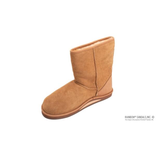 Rainbow | Men's Leather Sheepskin Boot-Sierra Brown - Click Image to Close