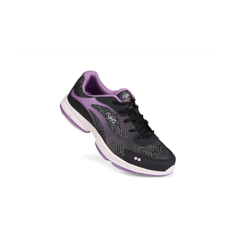 Ryka | Devotion Reflect Walking Shoe-Black - Click Image to Close