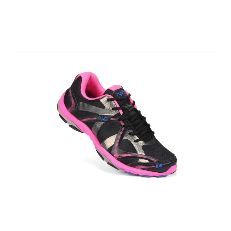Ryka | Influence Training Shoe-Black/Pink/Blue