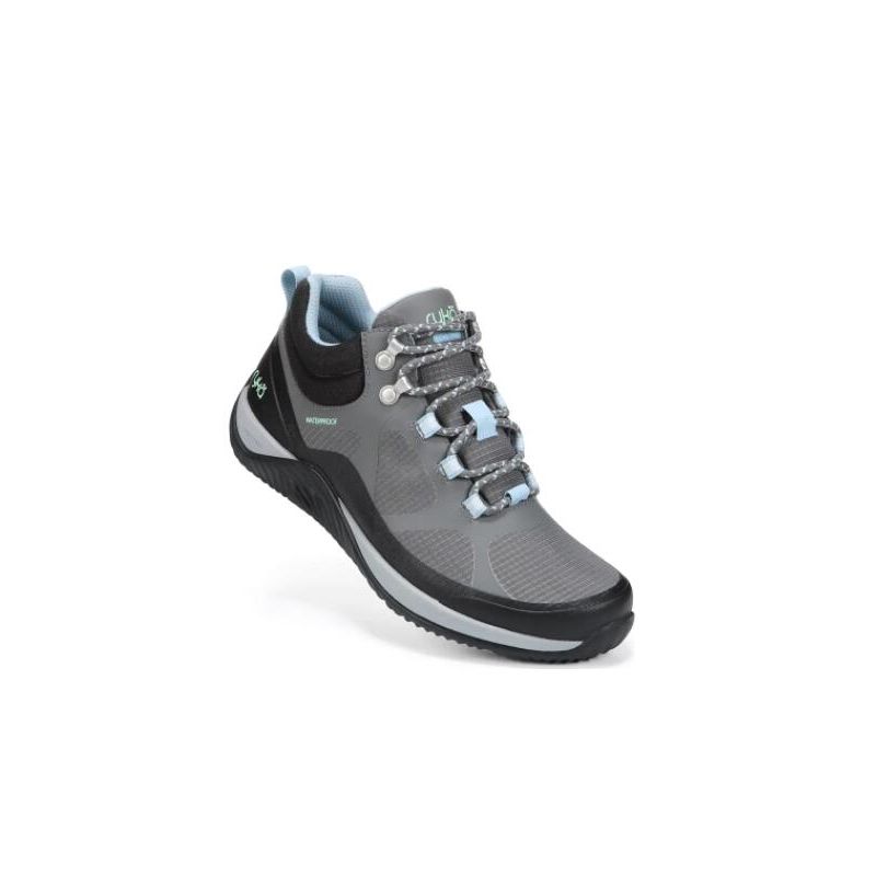 Ryka | Echo Trek Waterproof Mid Hiker-Black/Grey Fabric