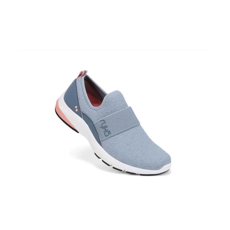 Ryka | Easy Going Slip On Sneaker-Blue Fabric - Click Image to Close