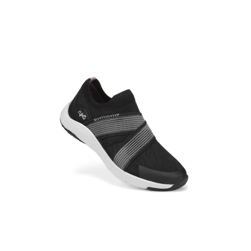 Ryka | Empower Slip On Sneaker-Black Fabric