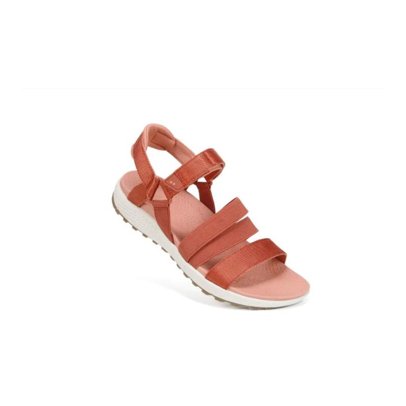 Ryka | Keystone Sandal-Red Fabric - Click Image to Close