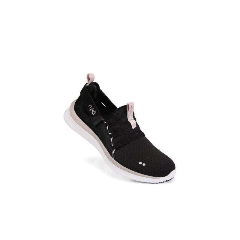 Ryka | Love Life Slip On Walking Shoe-Black Fabric