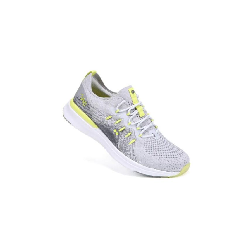 Ryka | Momentum 2.0 Sneaker-Grey Yellow Fabric