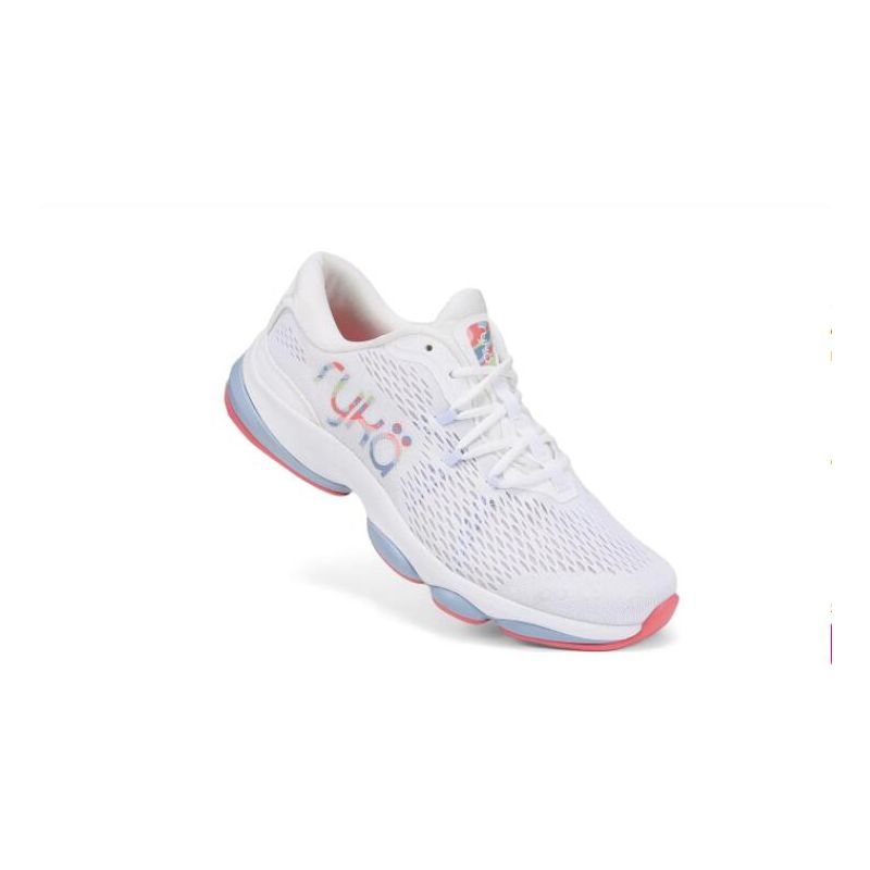 Ryka | Perform Walking Shoe-White Fabric