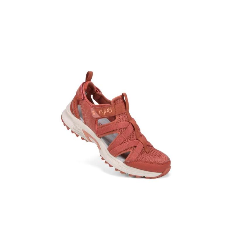 Ryka | Sky Walk Trek Trail Shoe-Adobe Red Fabric