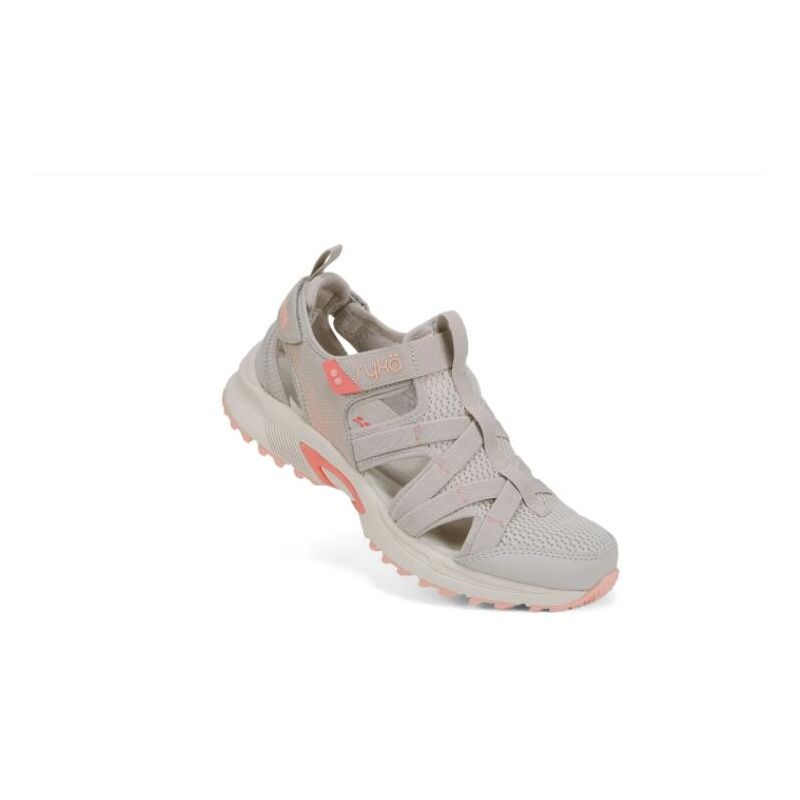 Ryka | Sky Walk Trek Trail Shoe-Taupe Fabric - Click Image to Close